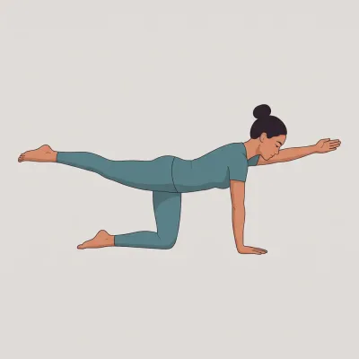 Bird Dog (Dandayamana Bharmanasana)