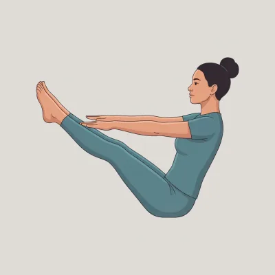 보트 자세 (Navasana)
