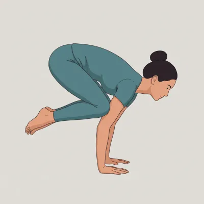 까마귀 자세 (Bakasana)