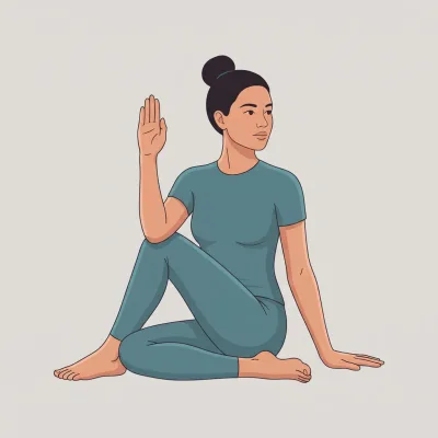 Mezzo Signore dei Pesci (Ardha Matsyendrasana)