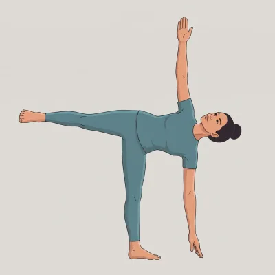 반달 자세 (Ardha Chandrasana)