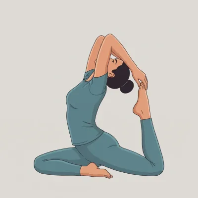 King Pigeon Pose (Eka Pada Rajakapotasana)