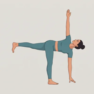 Mezza Luna in Torsione (Parivrtta Ardha Chandrasana)