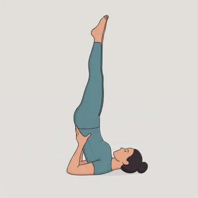 어깨서기 자세 (Salamba Sarvangasana)