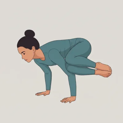 Corvo Laterale (Parsva Bakasana)