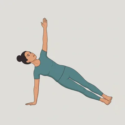 사이드 플랭크 (Vasisthasana)