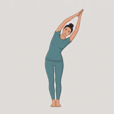 Stehende Seitbeuge (Indudalasana)