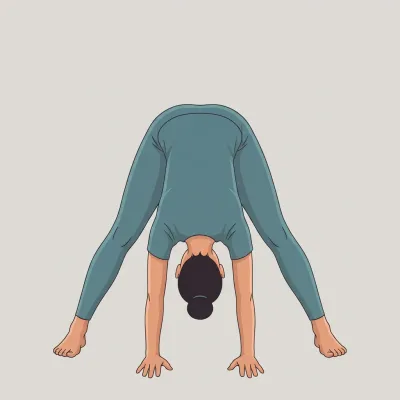 Vorwärtsbeuge mit gespreizten Beinen (Prasarita Padottanasana)