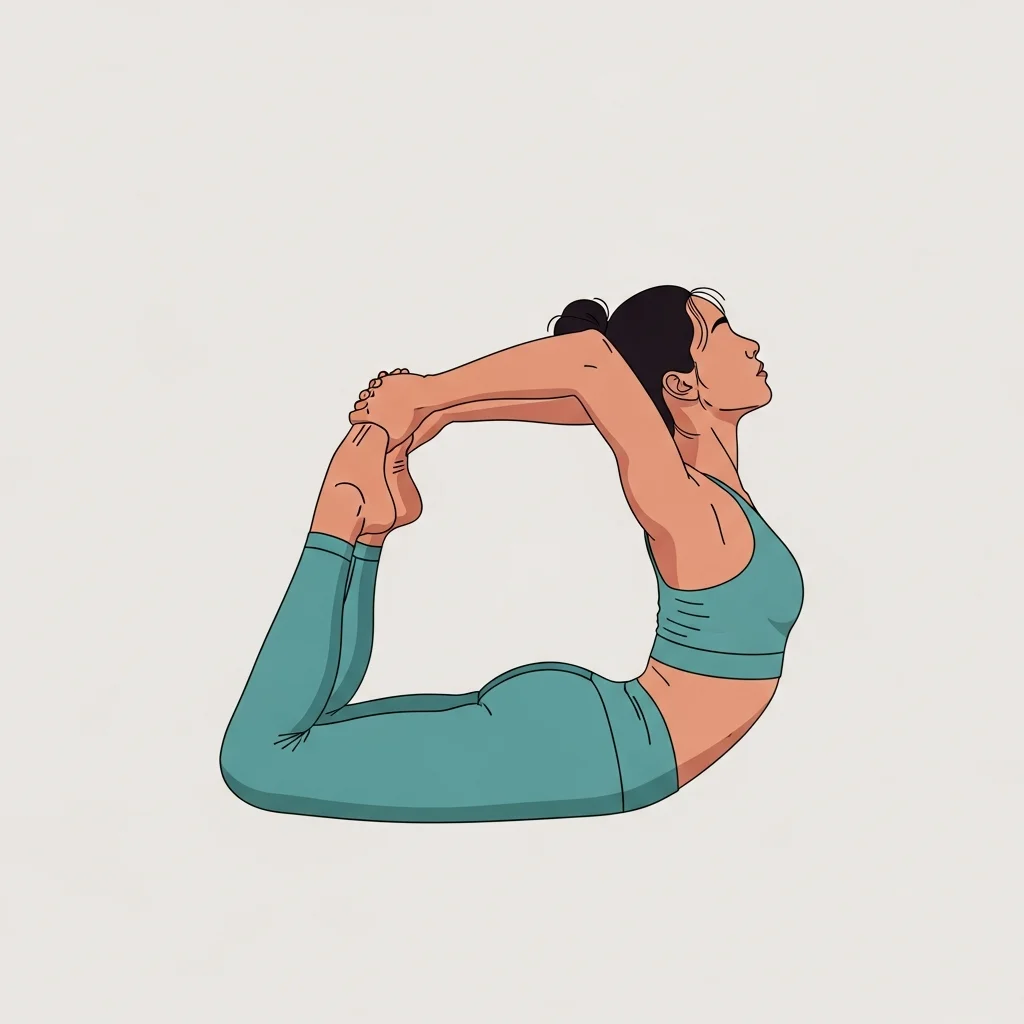 Posture de l'Arc (Dhanurasana)