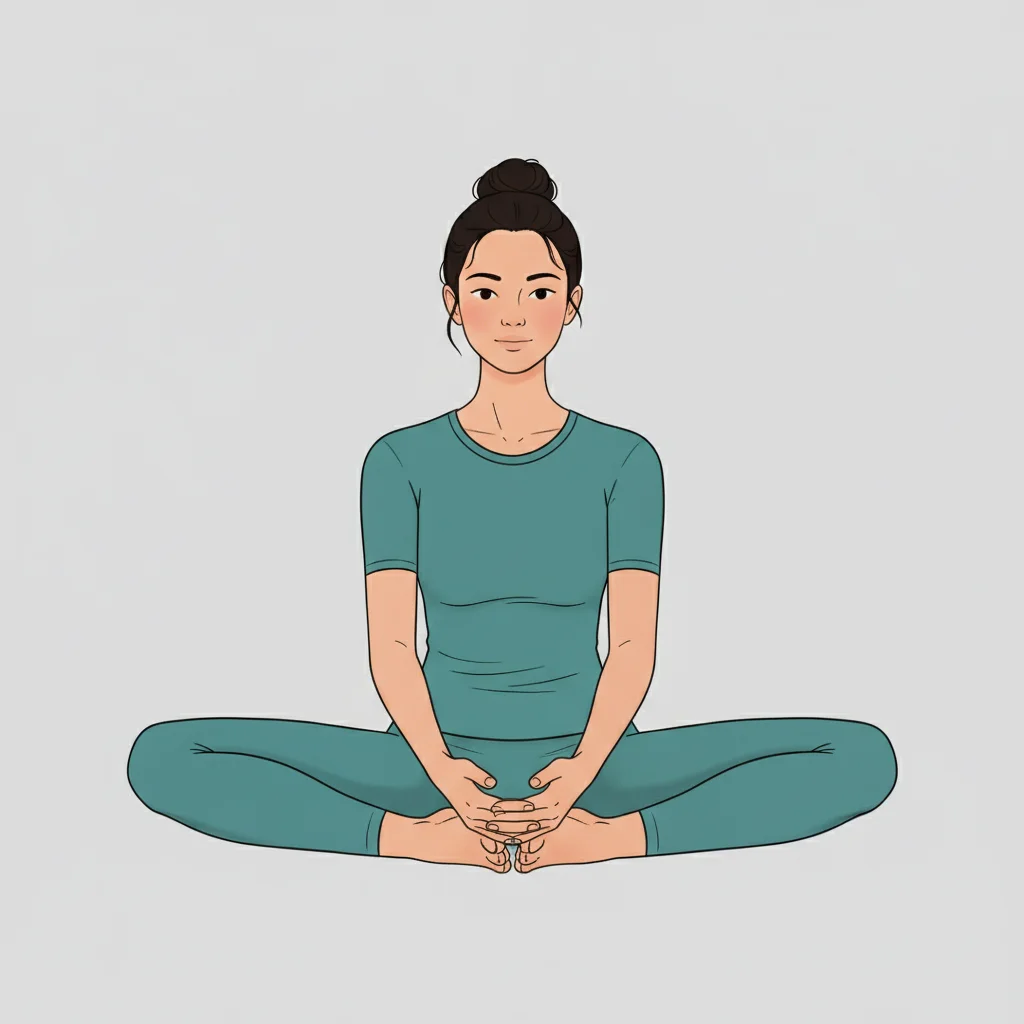 Butterfly Pose (Baddha Konasana) yoga pose