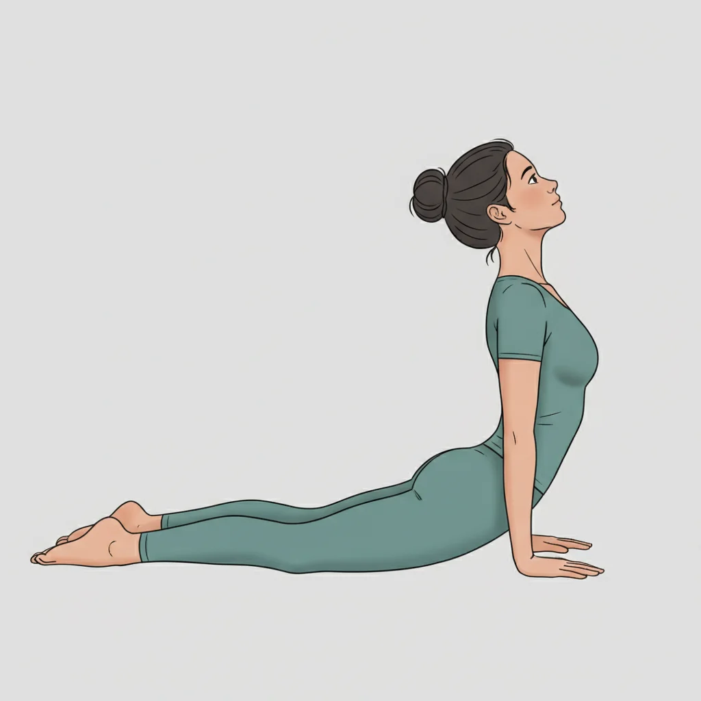 Cobra Pose (Bhujangasana) yoga pose