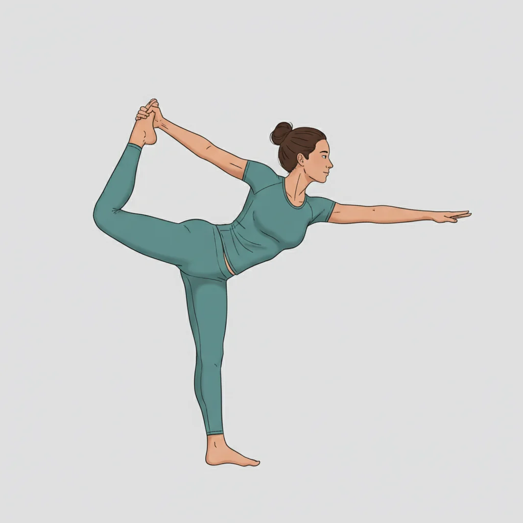 무용수 자세 (Natarajasana)