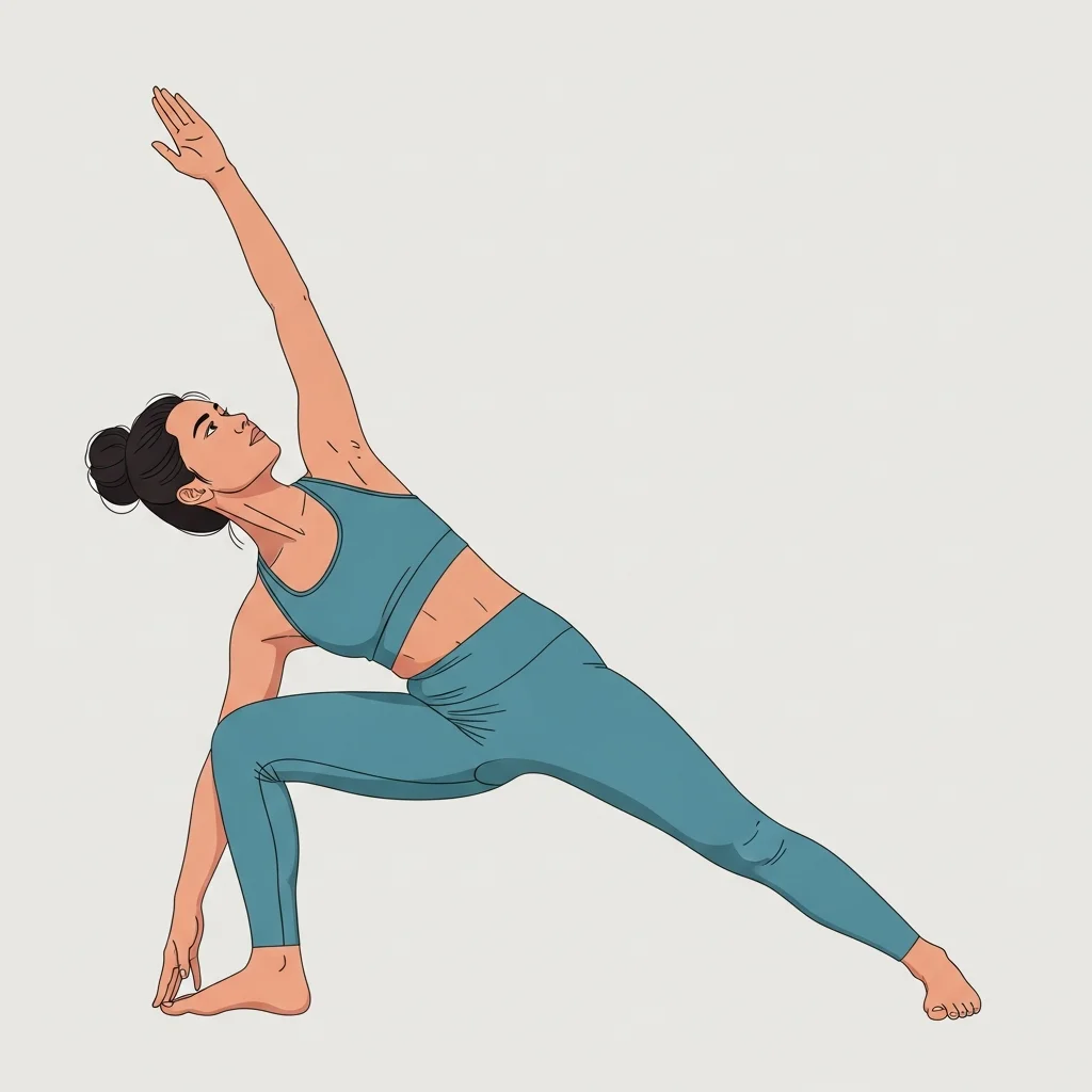 Gestreckter Seitwinkel (Utthita Parsvakonasana)