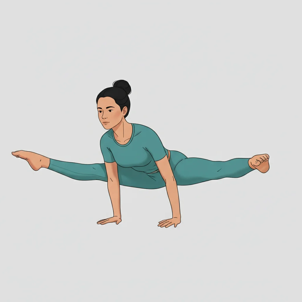 Postura de la Luciernaga (Tittibhasana)