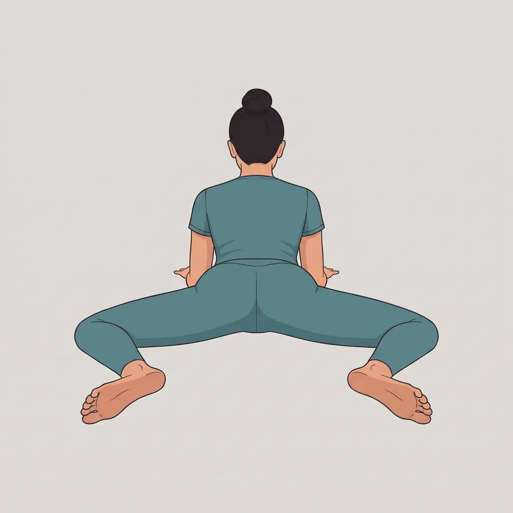 Froschstellung (Mandukasana)