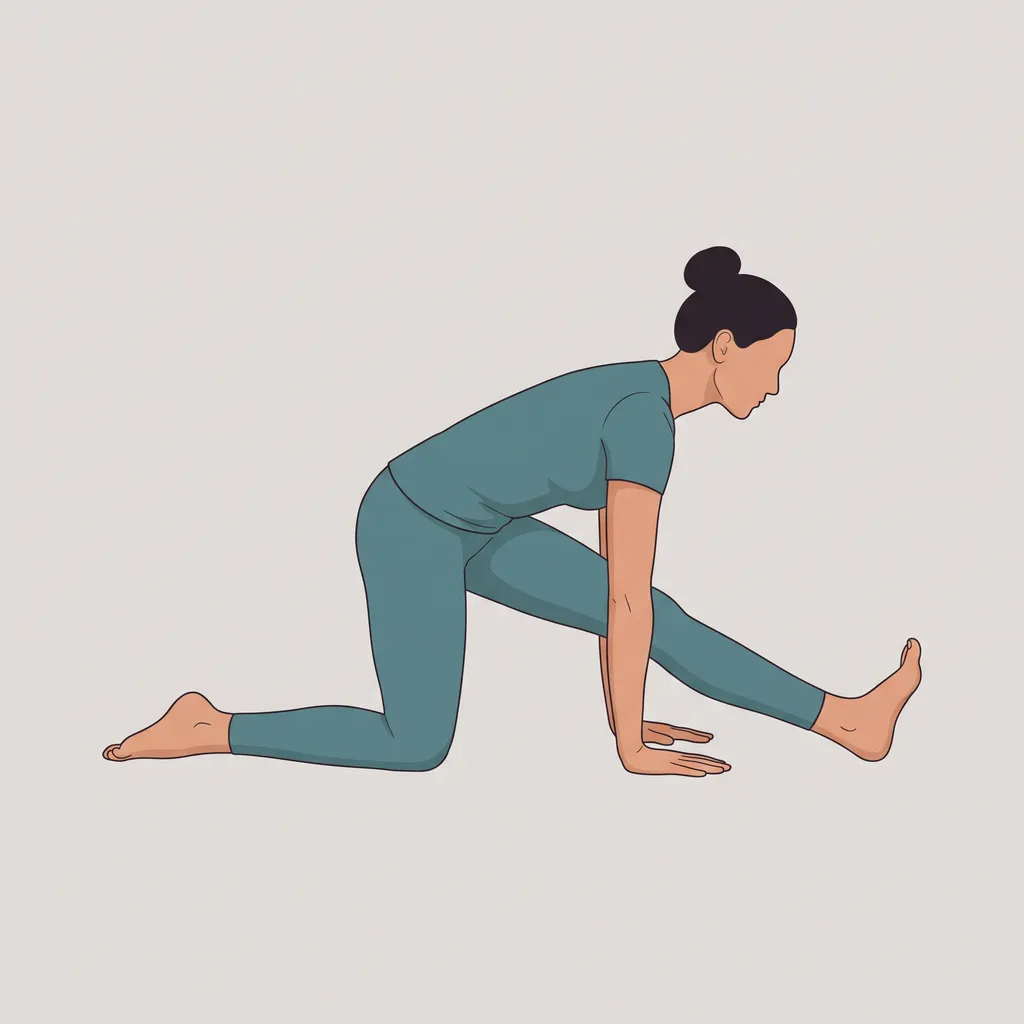 Medio Spagat (Ardha Hanumanasana)