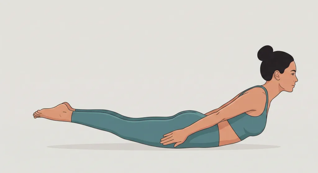 Posture de la Sauterelle (Salabhasana)