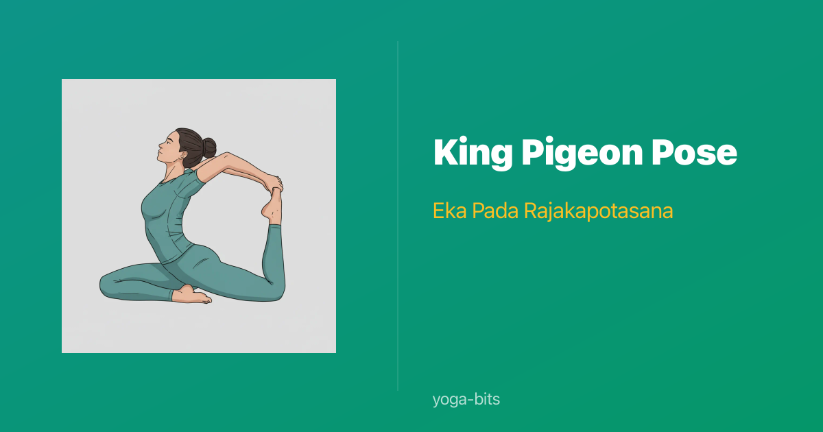 How to Do King Pigeon Pose (Eka Pada Rajakapotasana) — Yoga Pose Guide ...