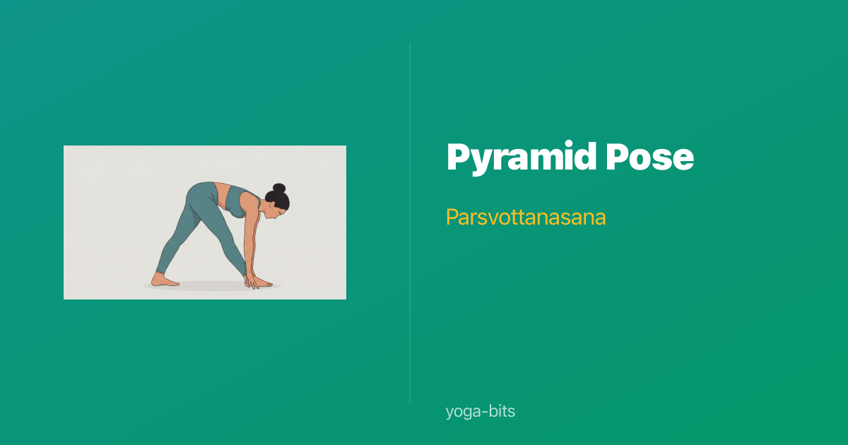 How to Do Pyramid Pose (Parsvottanasana) — Yoga Pose Guide | yoga-bits