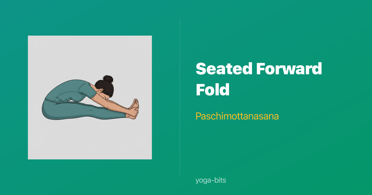How to Do Seated Forward Fold (Paschimottanasana) — Yoga Pose Guide ...