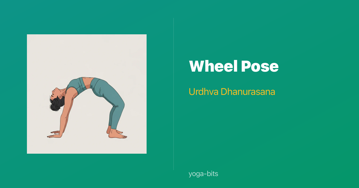 Postura de la Rueda (Urdhva Dhanurasana) | yoga-bits