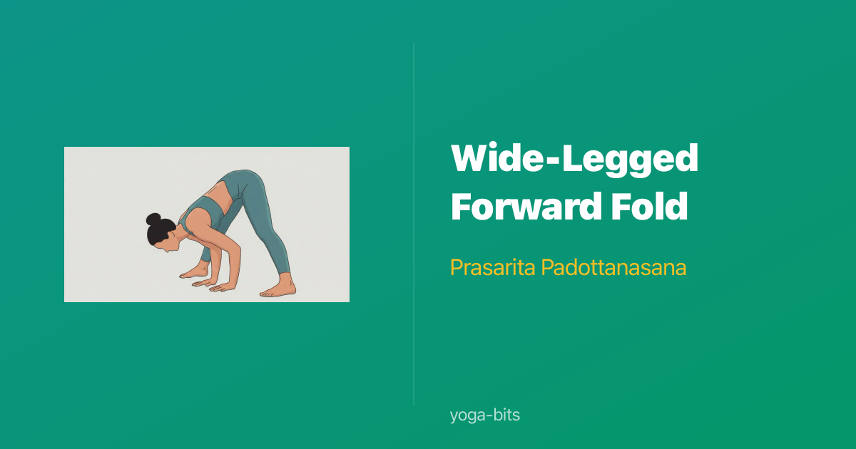 How to Do Wide-Legged Forward Fold (Prasarita Padottanasana) — Yoga ...